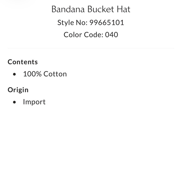 Free People Bandana reversible bucket hat - Picture 6 of 9